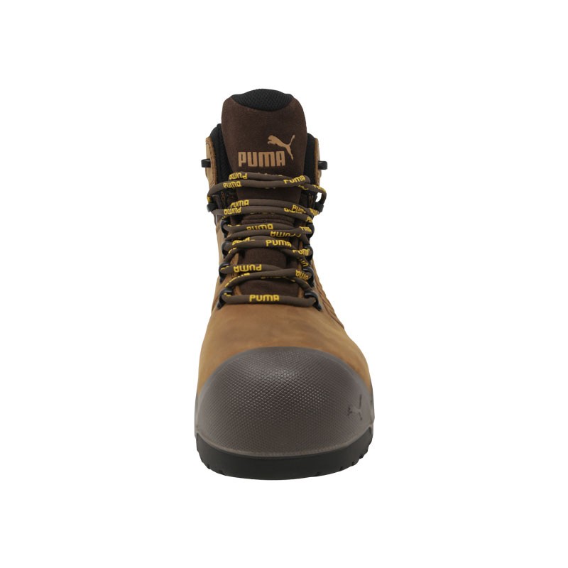 Zapato de seguridad dieléctrico IRON HD BROWN MID