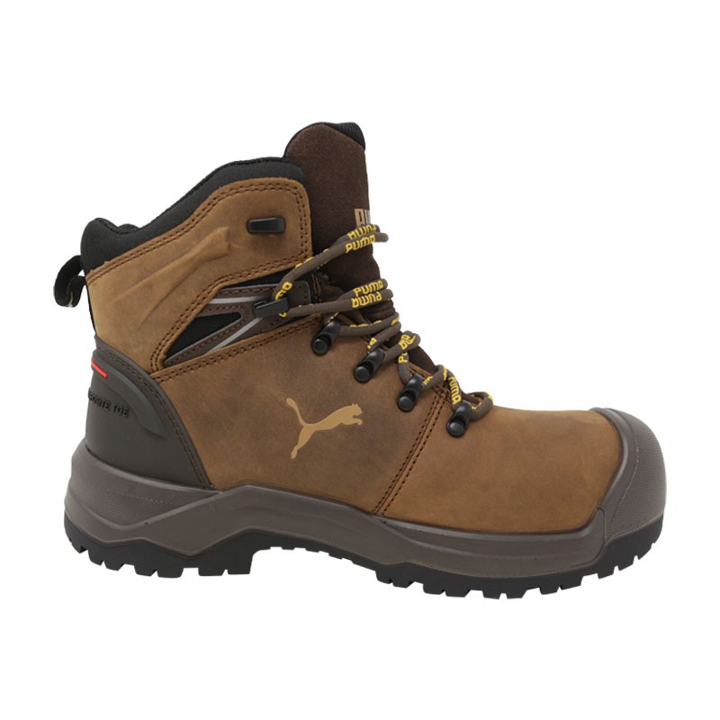 Zapato de seguridad dieléctrico IRON HD BROWN MID