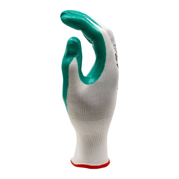 Guante de nylon con recubierto de nitrilo