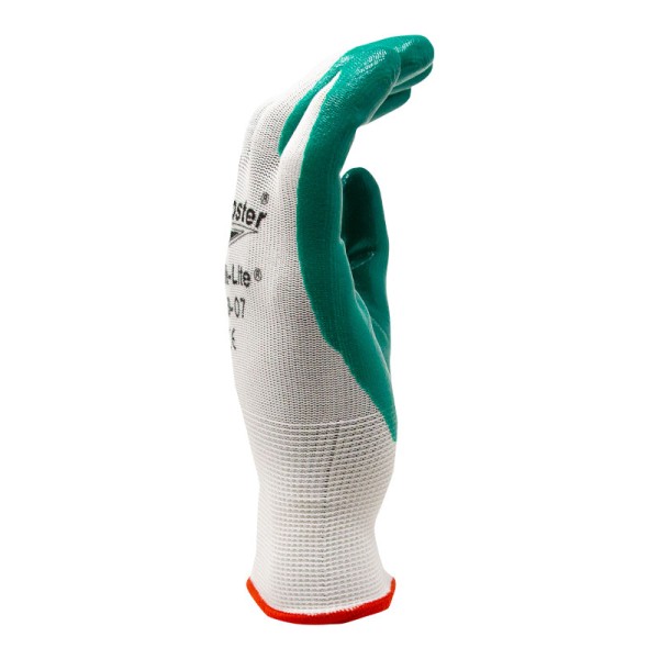 Guante de nylon con recubierto de nitrilo