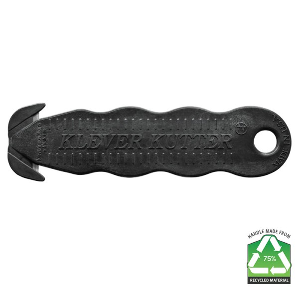 ECO-1E NSF CUTTER DESCARTABLE COLOR NEGRO ECO-MATERIAL RECICLADO