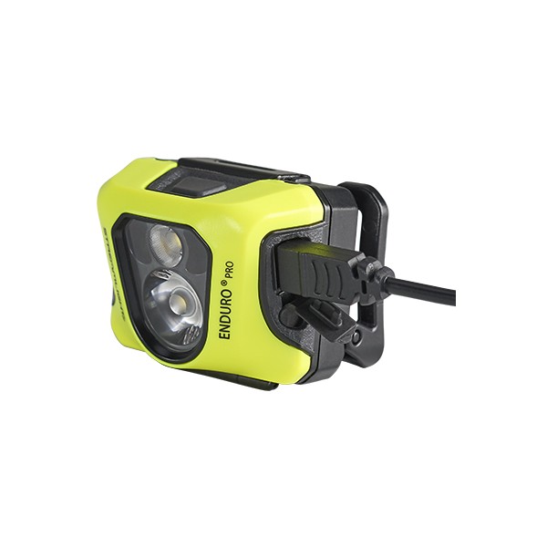 Linterna frontal USB profesional