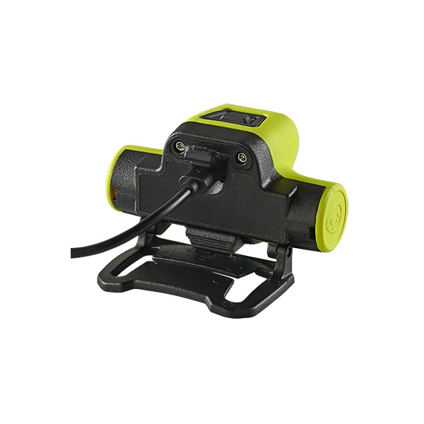 Linterna frontal recargable por USB