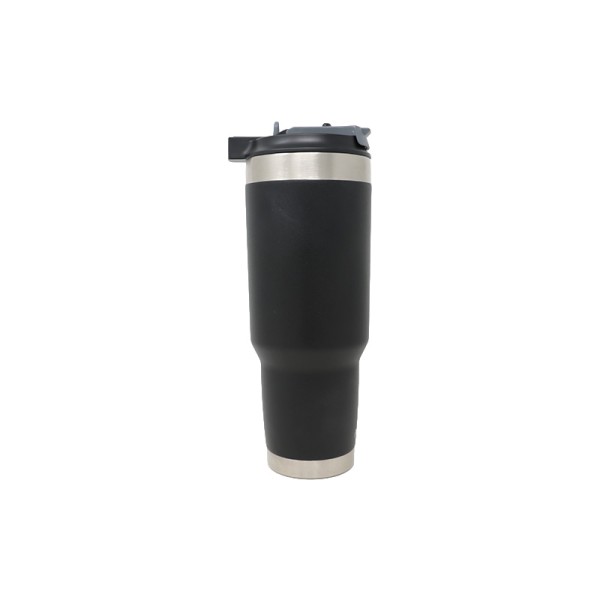 Vaso Porter de doble tapa de 40 oz de acero inoxidable