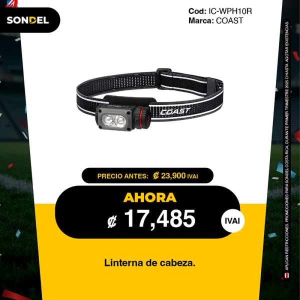 Linterna de cabeza